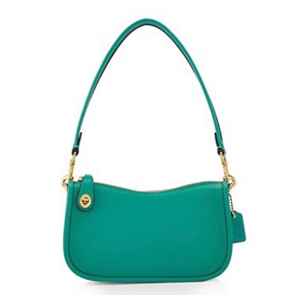Coach Swinger Mini Leather Handbag NWT - Picture 1 of 9